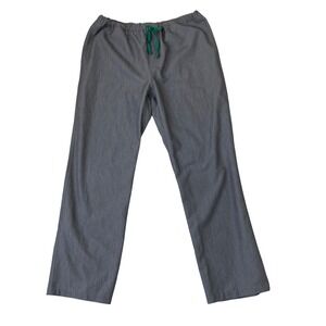 FIGS Livingston Scrub Pants Men XL Gray Technical Collection FM4500 Straight Leg